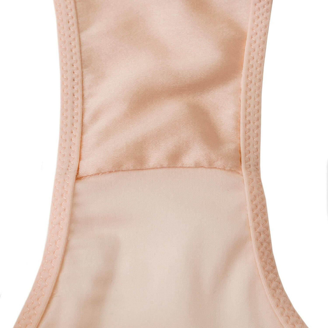 JulieMay organic cotton brief with a pure silk gusset, gentle for vulvar irritation and vulvodynia
