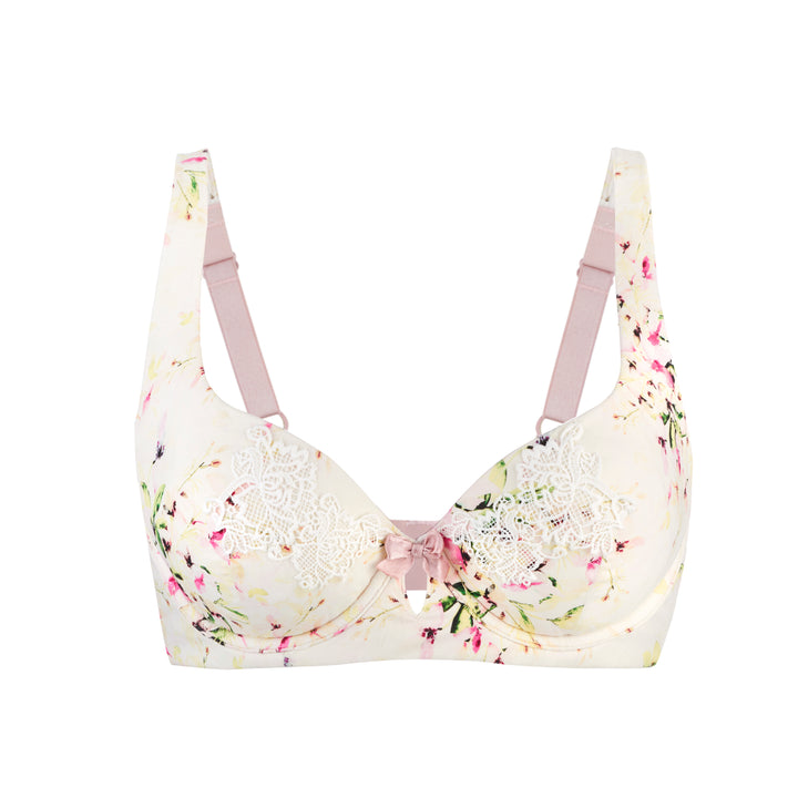 Silk and organic cotton full cup bra – Juliemay Lingerie