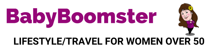 Baby Boomster lifestyle and travel blog logo