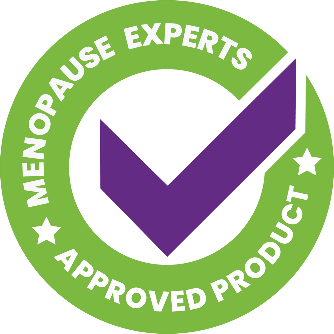 Menopause Experts approved product logo