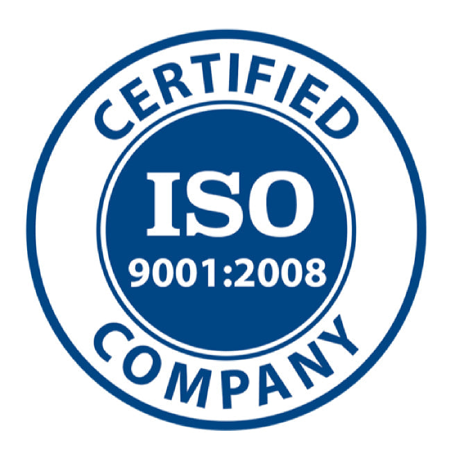 ISO 9001 quality management certification logo
