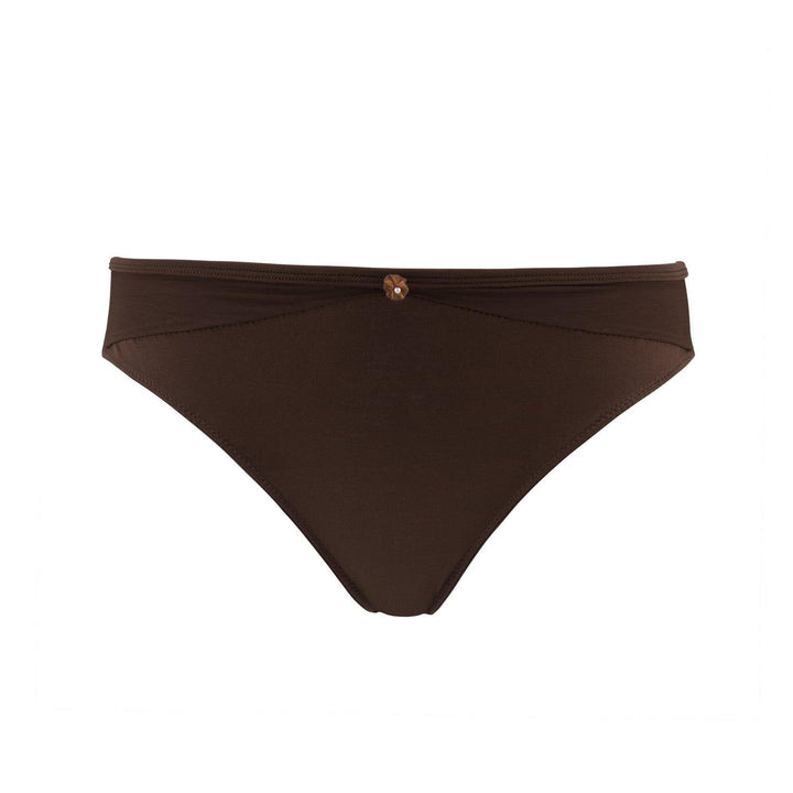 Hope Silk and Organic Cotton Brief in Skin Tone Colours, view 9 – Juliemay Lingerie