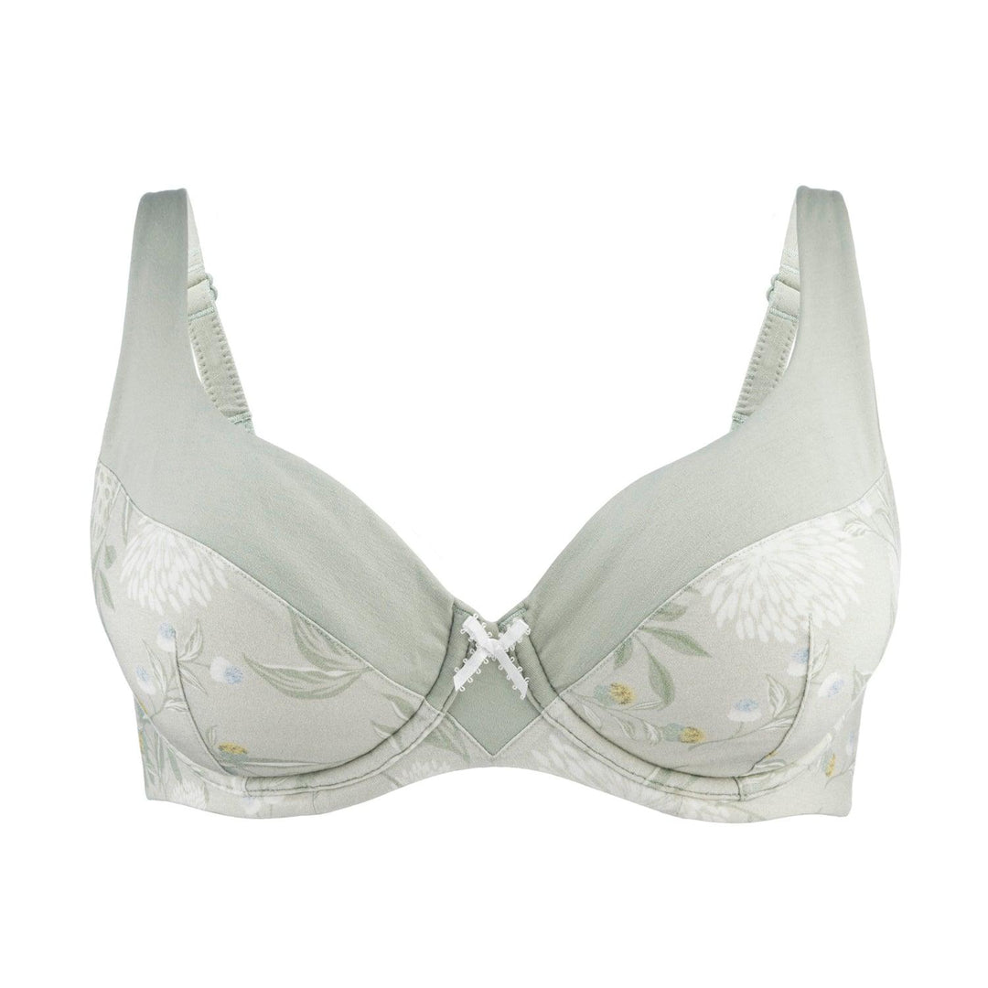 Valentina Silk and Organic Cotton Underwired Full Cup Support Bra – Juliemay Lingerie