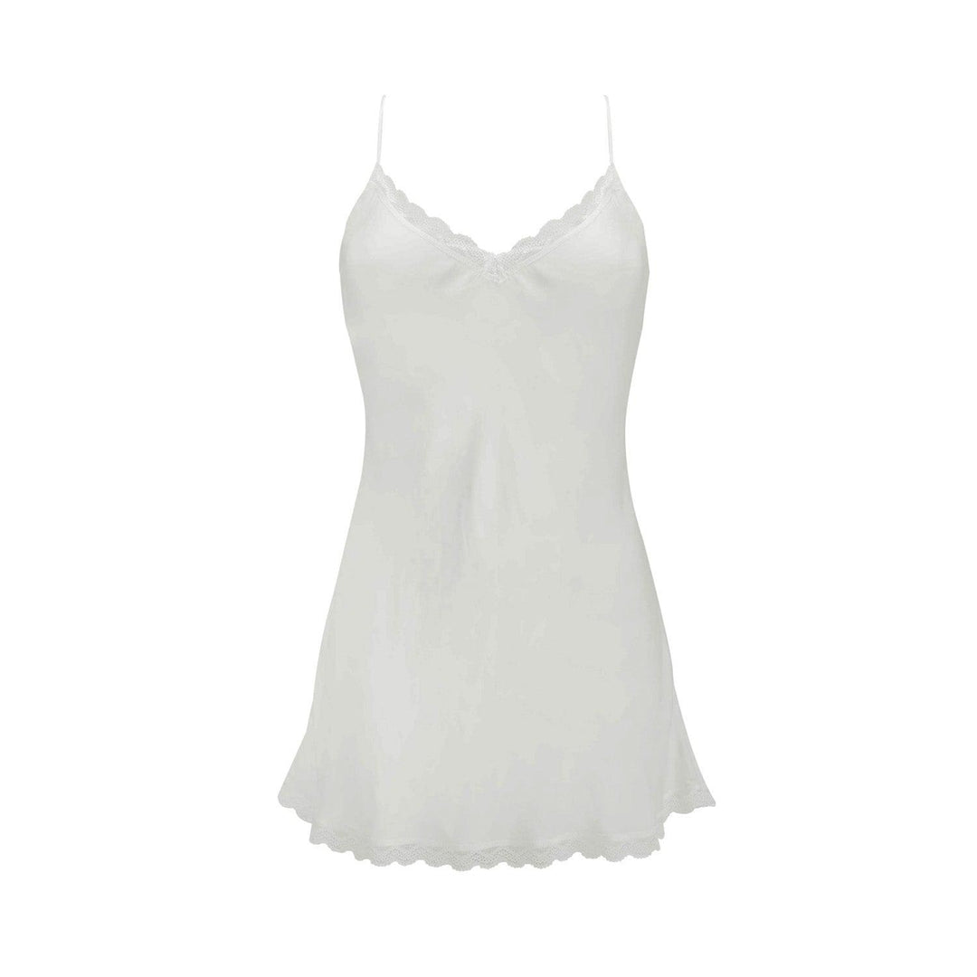 100% Pure Silk Camisole Top in White – Juliemay Lingerie